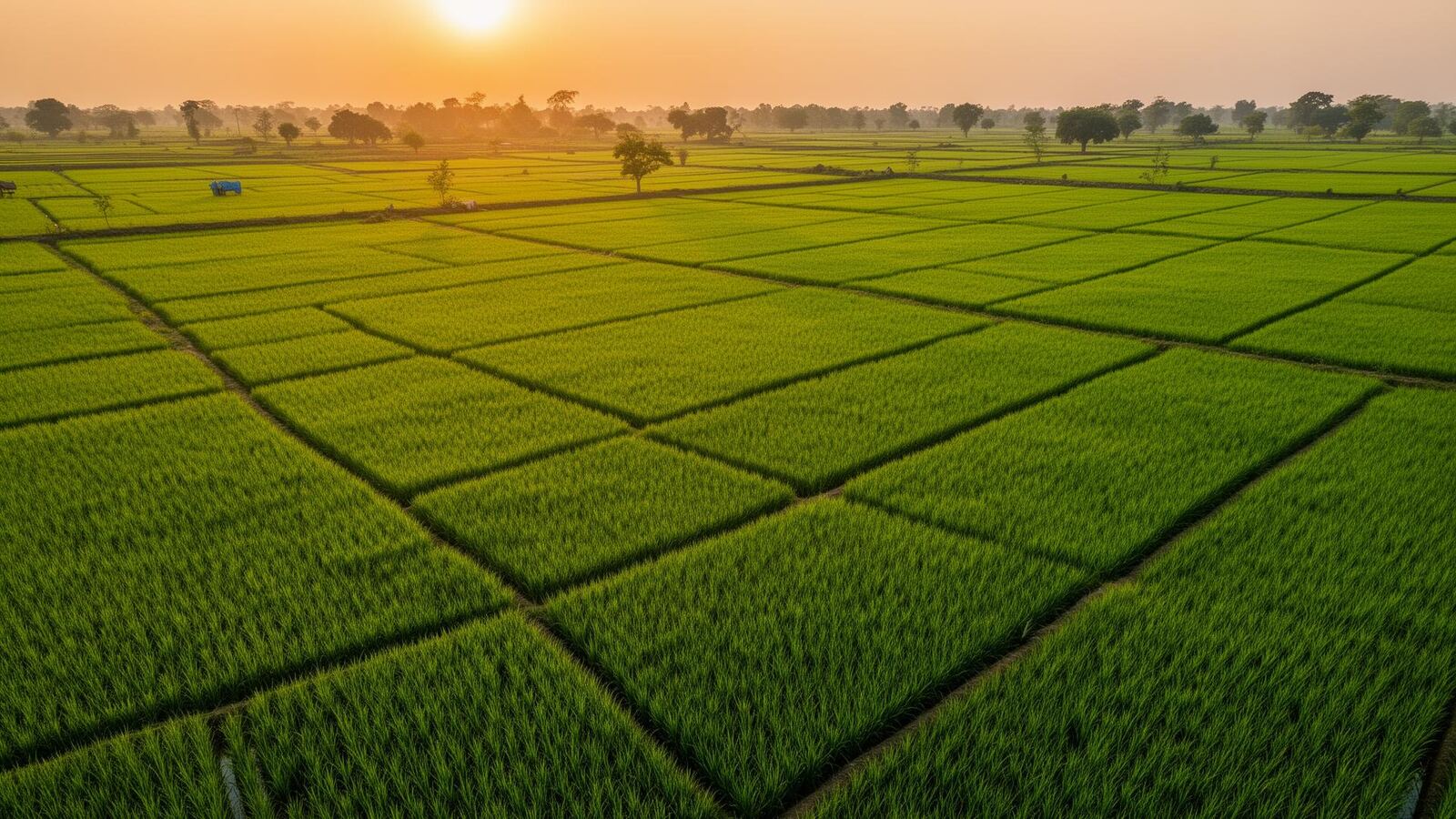 Paddy fields in Andhra Pradesh